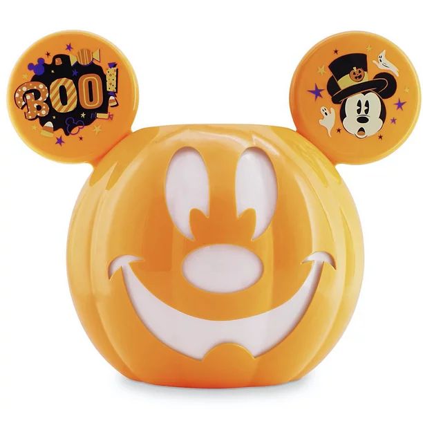 Disney Mickey Mouse Jack-o'-Lantern Halloween Candy Bowl New | Walmart (US)