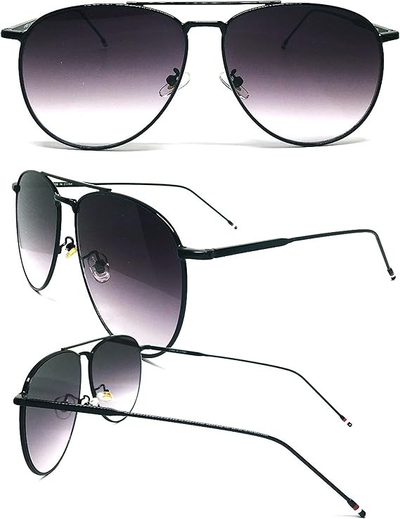 O2 Eyewear 97025-1 Premium Oversized Flat Aviator Sunglass | Amazon (US)