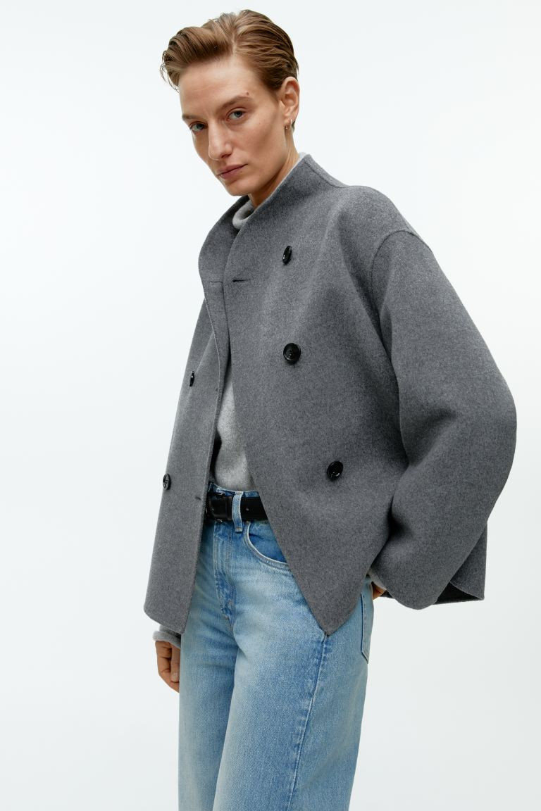 Double-Face Wool Jacket | H&M (UK, MY, IN, SG, PH, TW, HK)