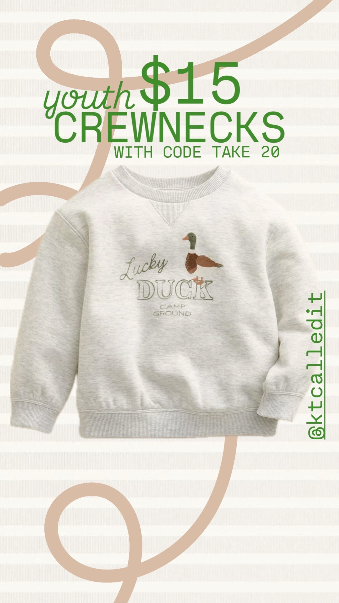The cutest little crewnecks only $15!

#LTKSaleAlert #LTKKids #LTKBaby