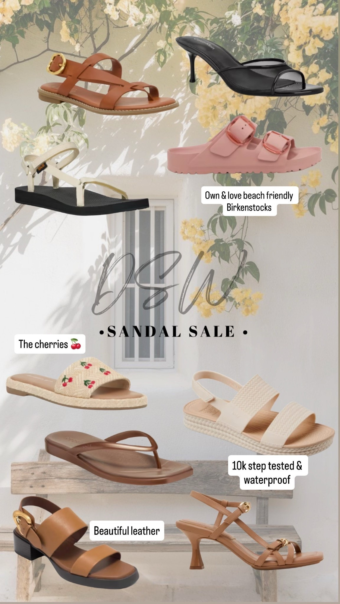 DSW bogo 50% off sandal sale
Own & love so many of these! Walkable sandals for summer and vacation

#LTKSeasonal #LTKTravel #LTKSaleAlert