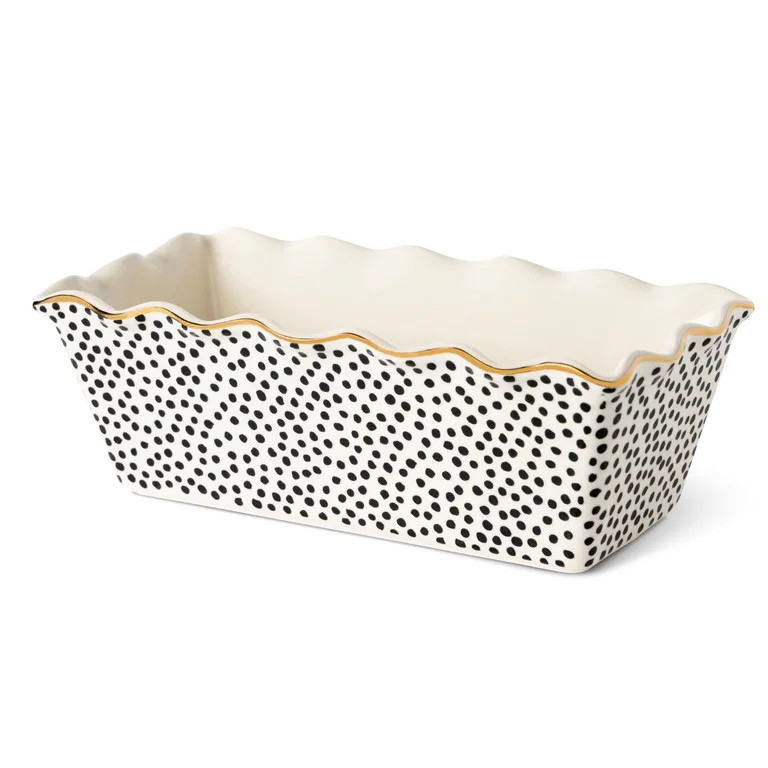 Thyme & Table, 9" Loaf Pan Ceramic - Dot | Walmart (US)