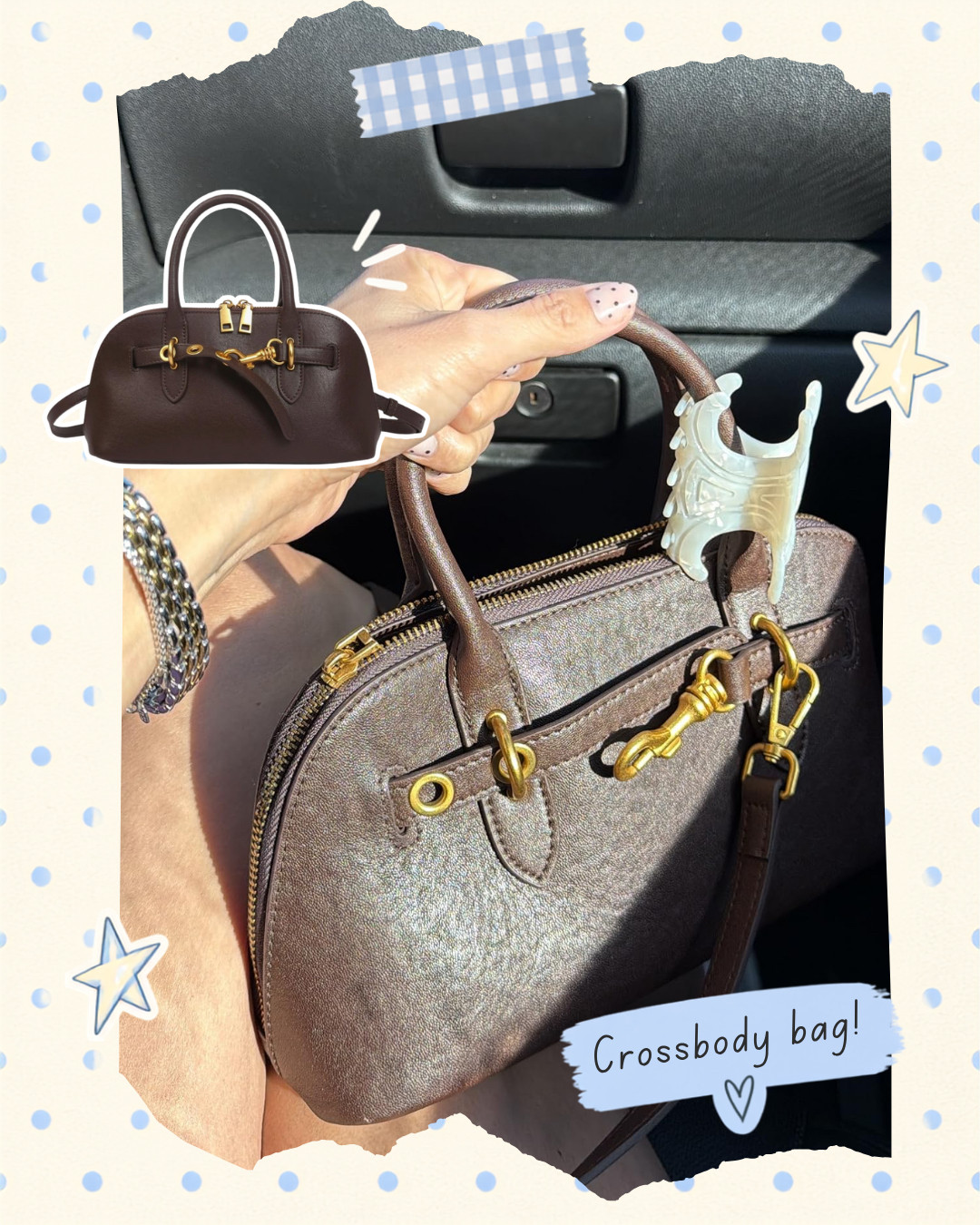 Loving my new crossbody bag! It's perfect for carrying all my essentials. 

 #LTKootd #LTKmomlife