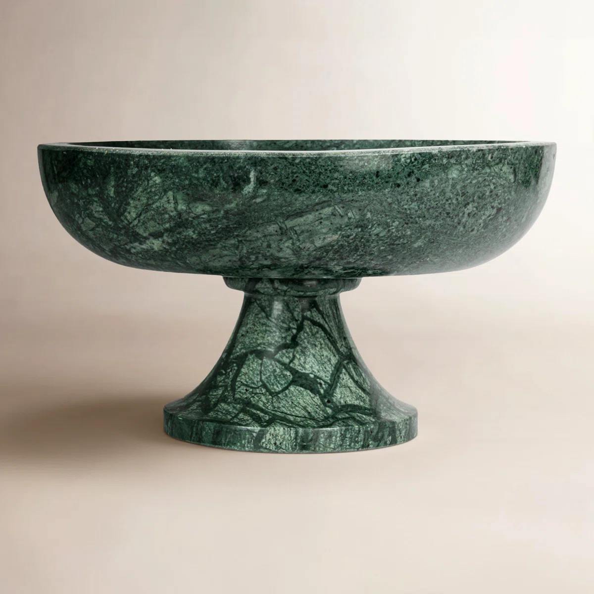 Marble Footed Pedestal Bowl | Wayfair North America