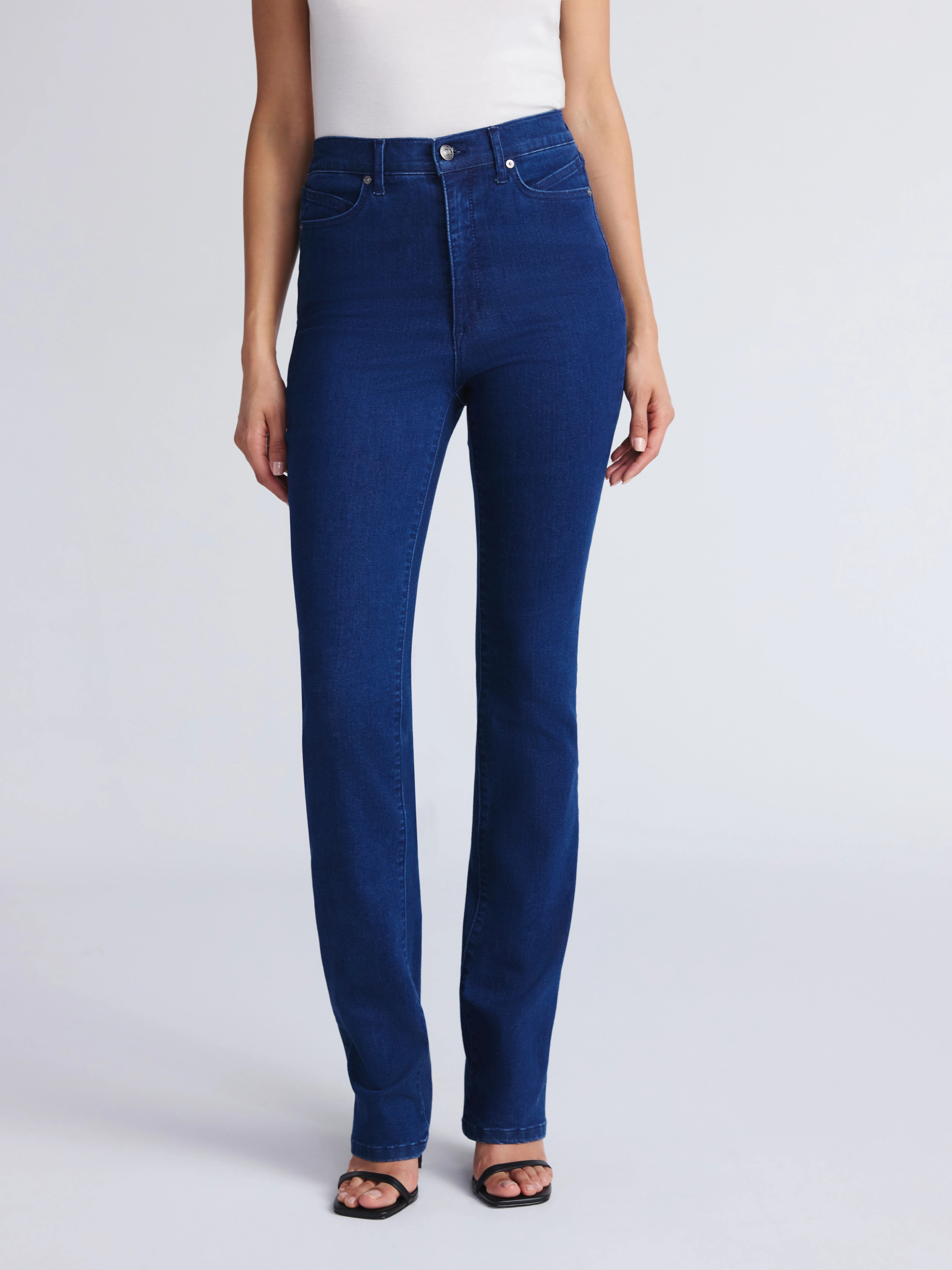 Sofia by Sofia Vergara Women's and Women's Plus Size Marisol Bootcut Curvy Super High Rise Jeans,... | Walmart (US)