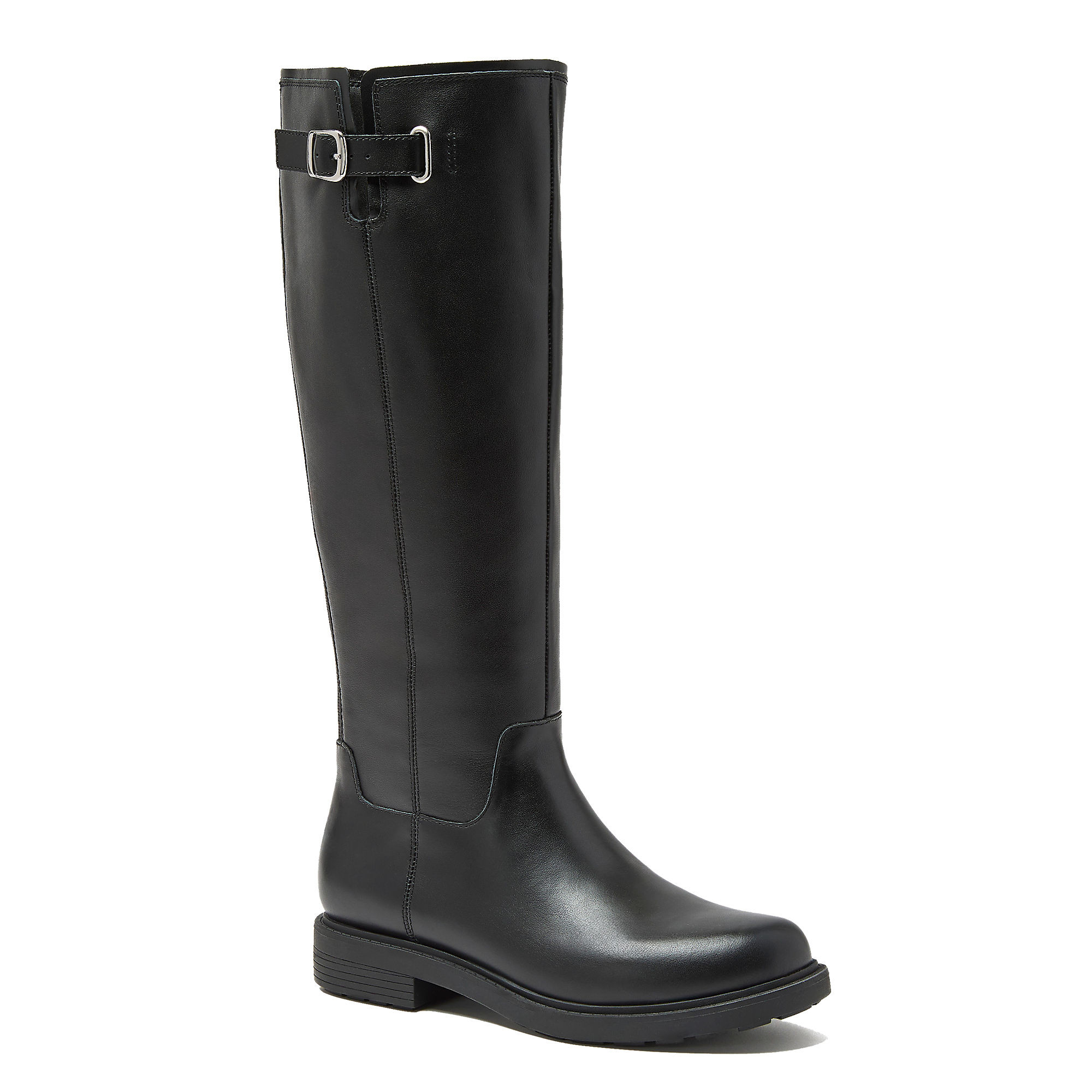 Women's Leather Knee High Riding Boots | Lands' End (US)