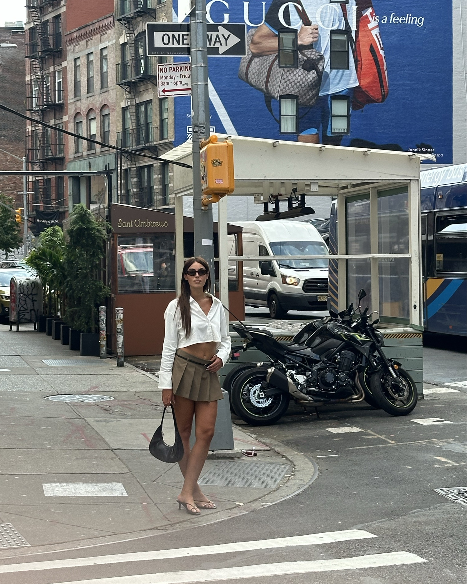 Casual day in the city fit - love how relaxed this cropped white shirt is. Perfect to wear just with jeans too! I’m wearing a size S 🤍

#LTKspring #LTKaustralia