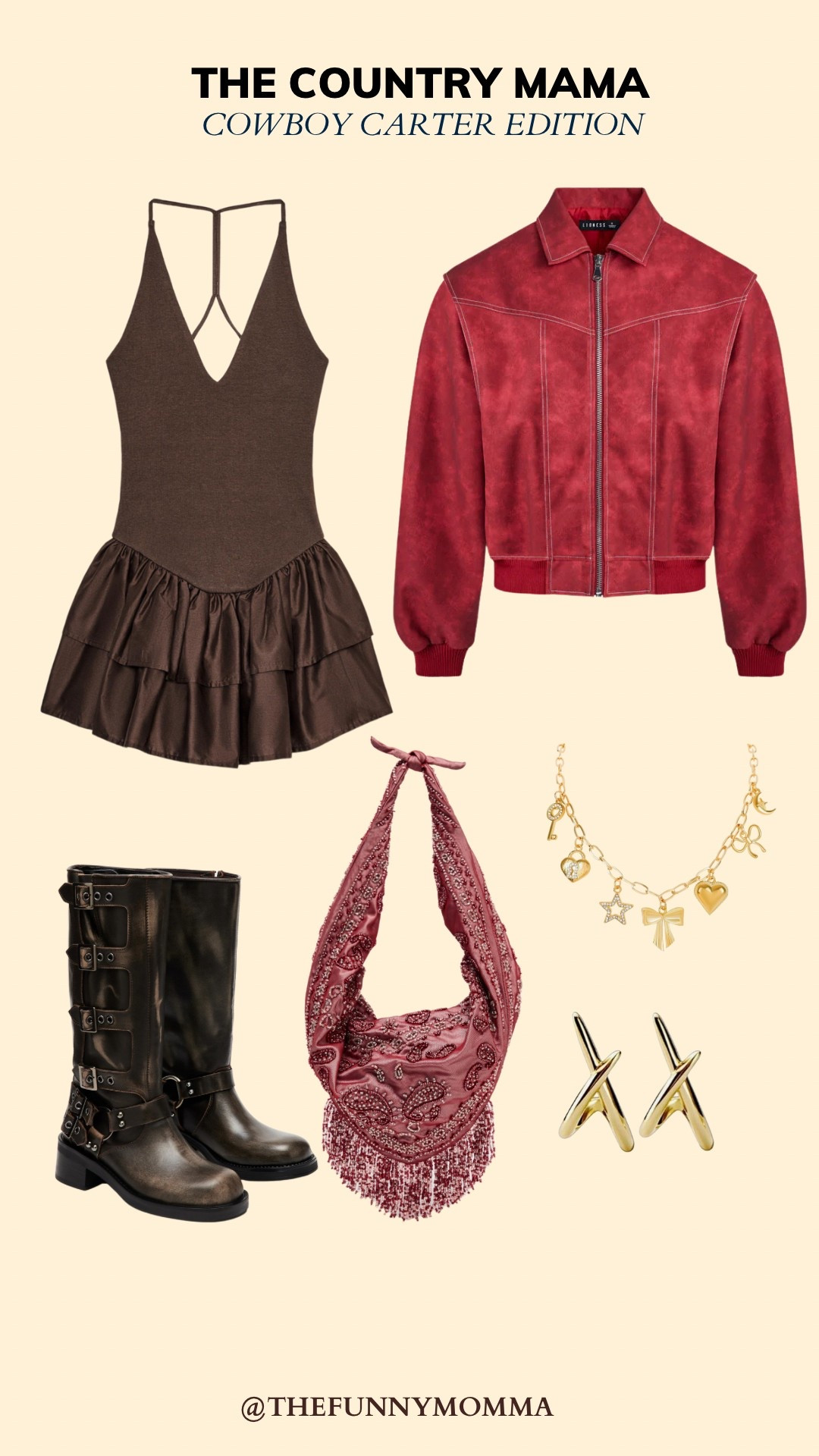 I heard y’all were looking for some Cowboy Carter Outfit inspo 🤠🤎. It’s been a lil chilly during the tour, but this cute summer dress + high boots + a jacket? The perfect combo✨ 

#LTKFindsUnder100 #LTKStyleTip #LTKSeasonal