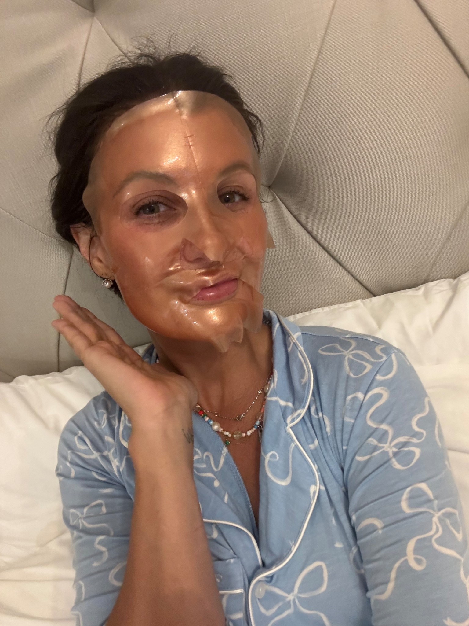 Sunday morning masking 

#LTKGiftGuide #LTKBeauty #LTKOver40