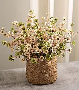 Artificial Wild Flowers Indoor, 12 Pcs Long Stems Fake Flowers Silk Faux Flowers for Vase Filler ... | Amazon (US)