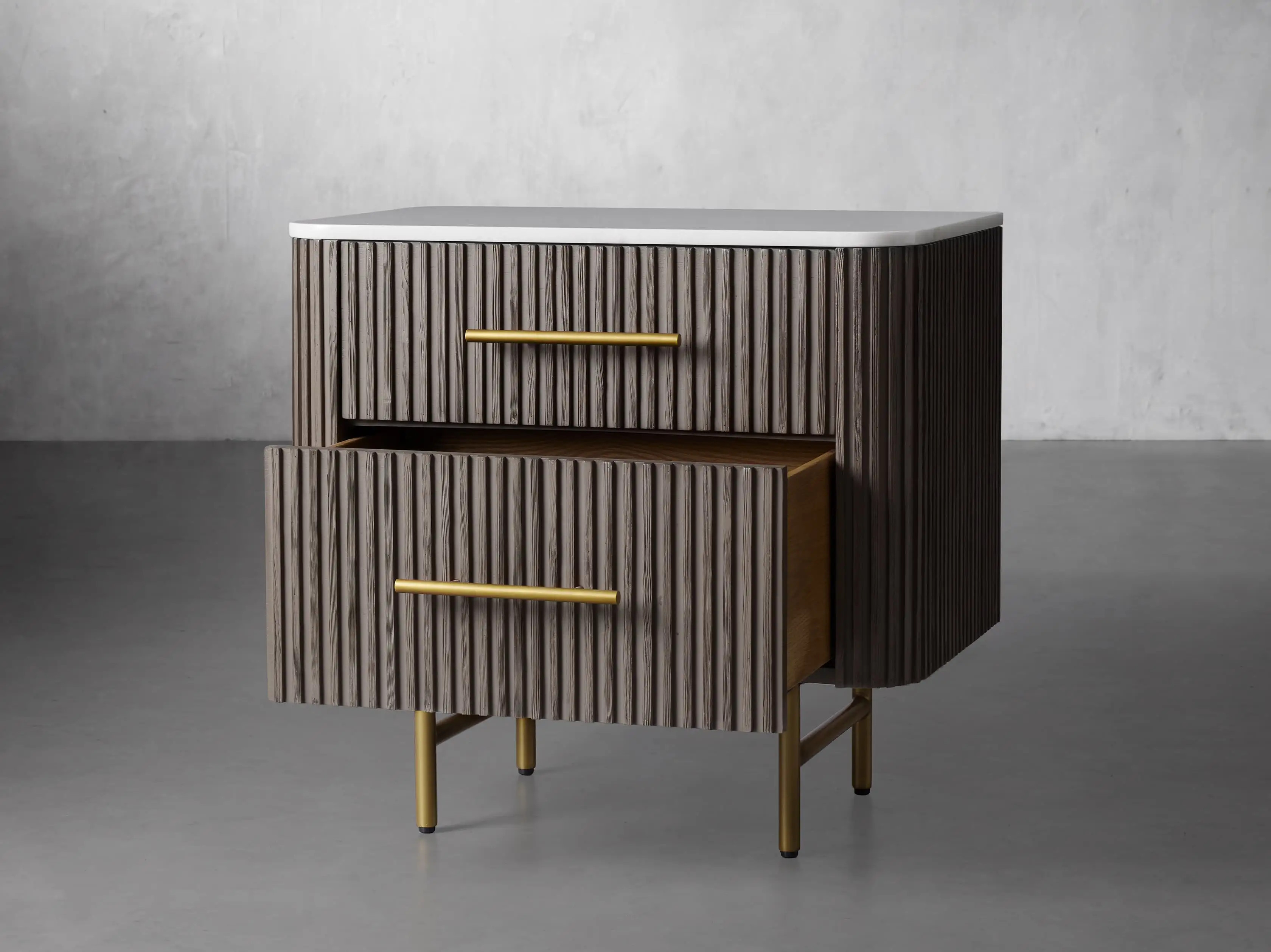 Finnley Closed Nightstand | Arhaus