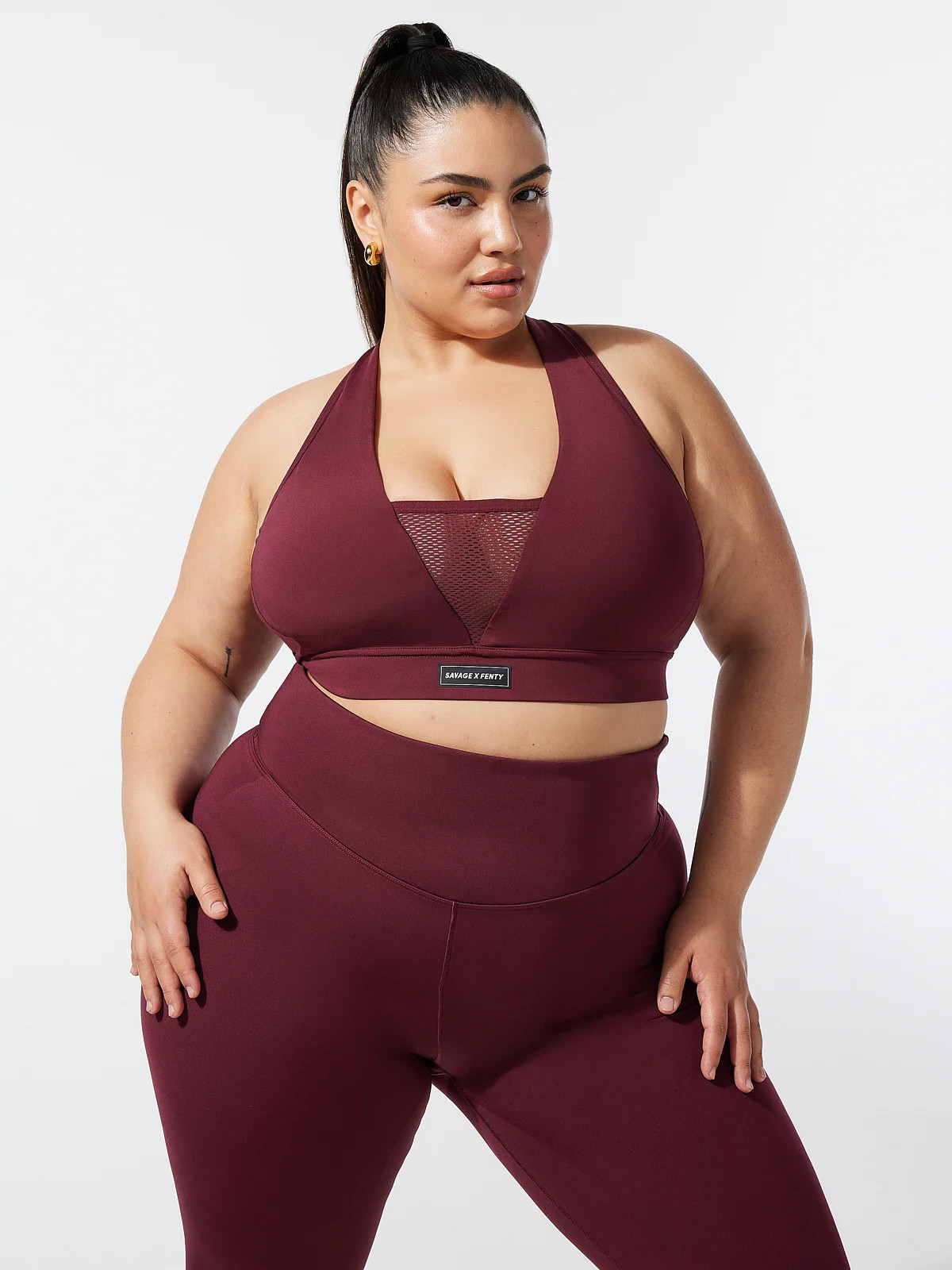 Racer X Medium-Impact Sports Bra | Savage x Fenty - North America