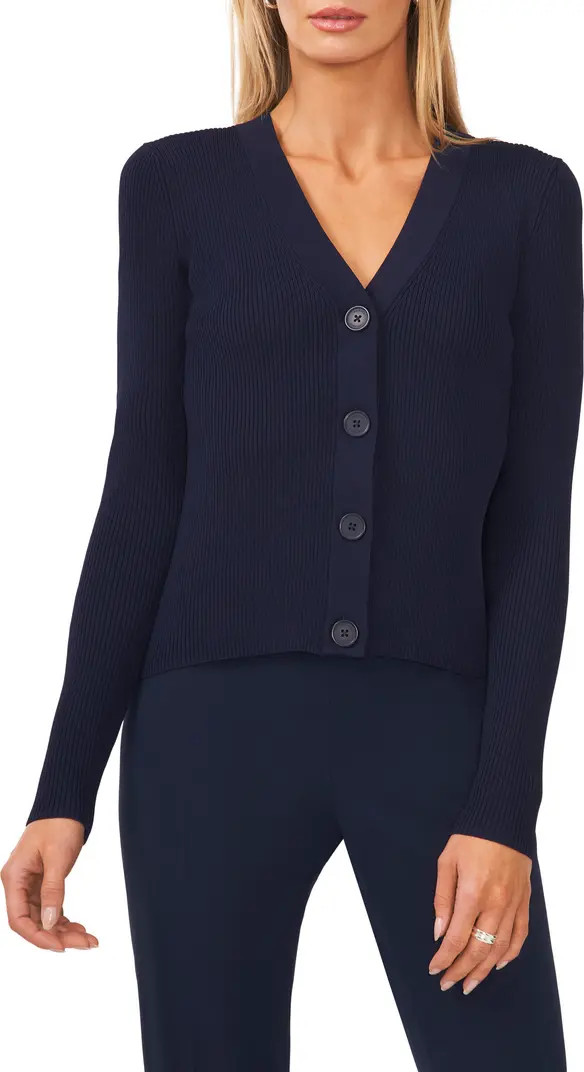 Halogen® Rib Cardigan | Nordstrom | Nordstrom Canada
