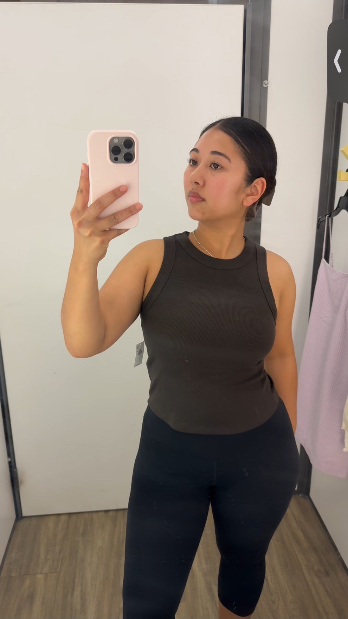 Wearing a S
