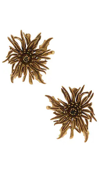 Cult Gaia Una Earring in Metallic Bronze. | Revolve Clothing (Global)
