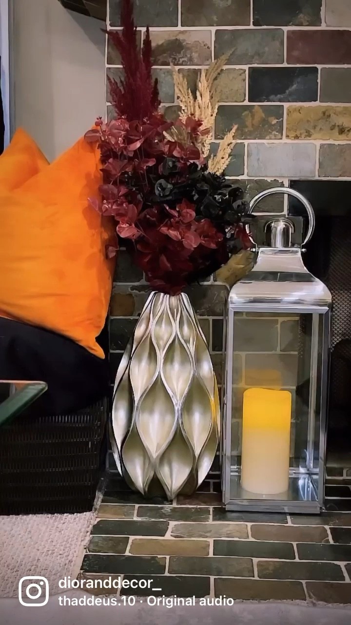 Autumn ready! Upgraded my fireplace with new lanterns!  🪵 shop the look via the links below! 
#LTKfall #LTKinterior 

#LTKSeasonal #LTKsalealert #LTKhome