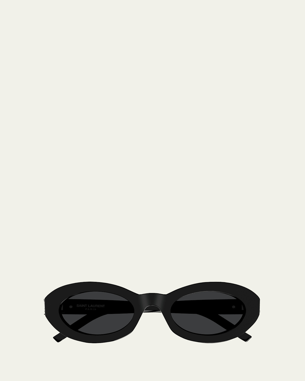 YSL Acetate Oval Sunglasses | Bergdorf Goodman
