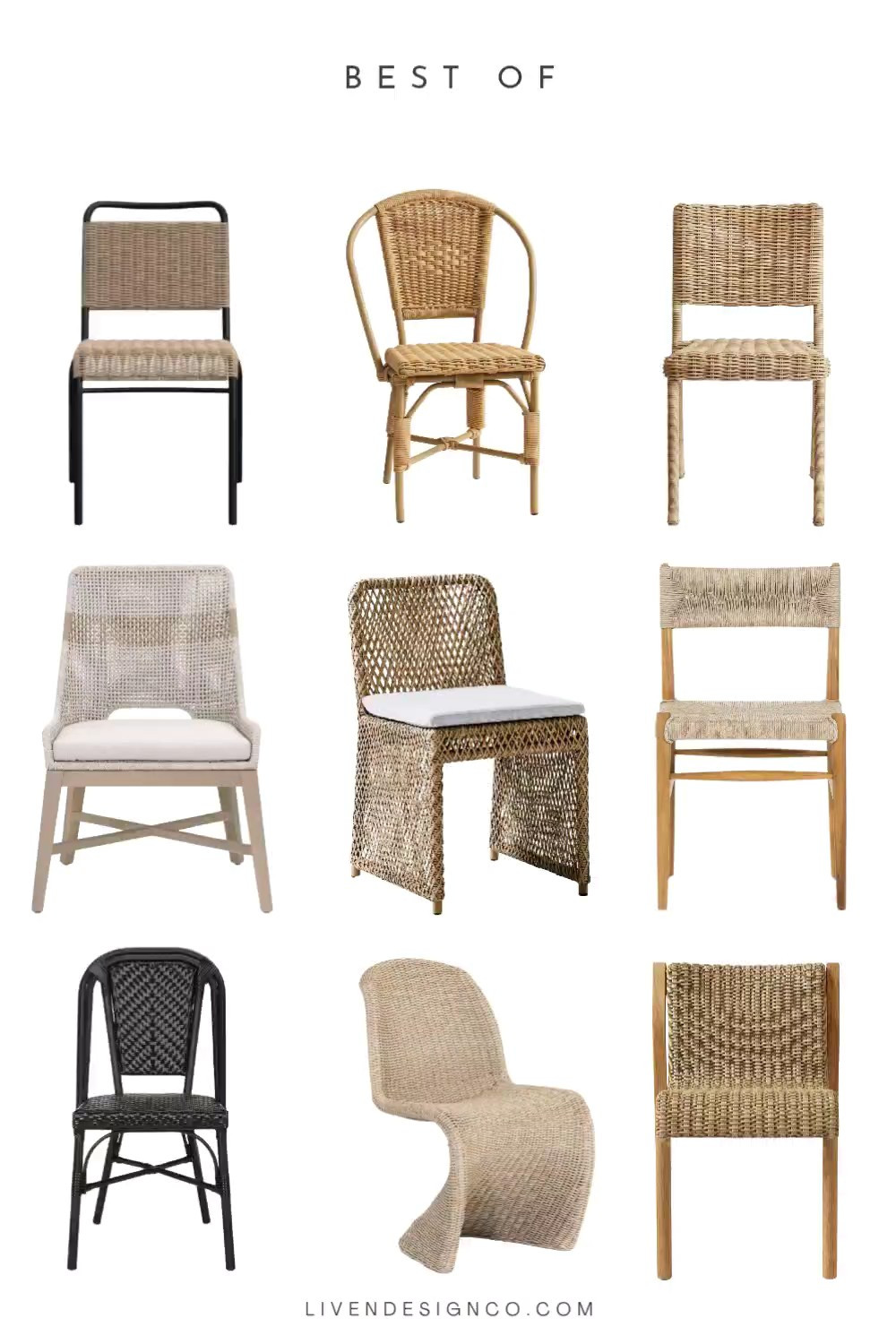 Outdoor woven dining side chairs. Outdoor bistro chair. Patio. Wicker dining chair

#LTKSeasonal #LTKHome #LTKSaleAlert