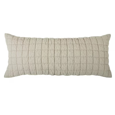 Whisper Cream Lumbar Pillow 14x36 - Levtex Home | Target