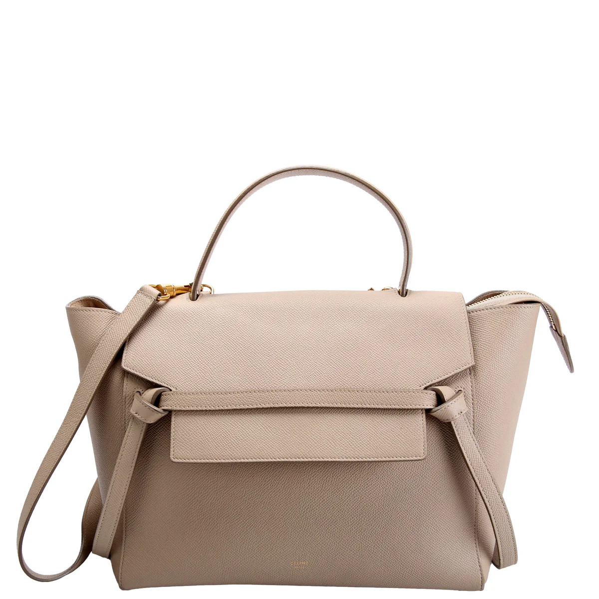 Belt Bag Mini Tan | Keeks Designer Handbags