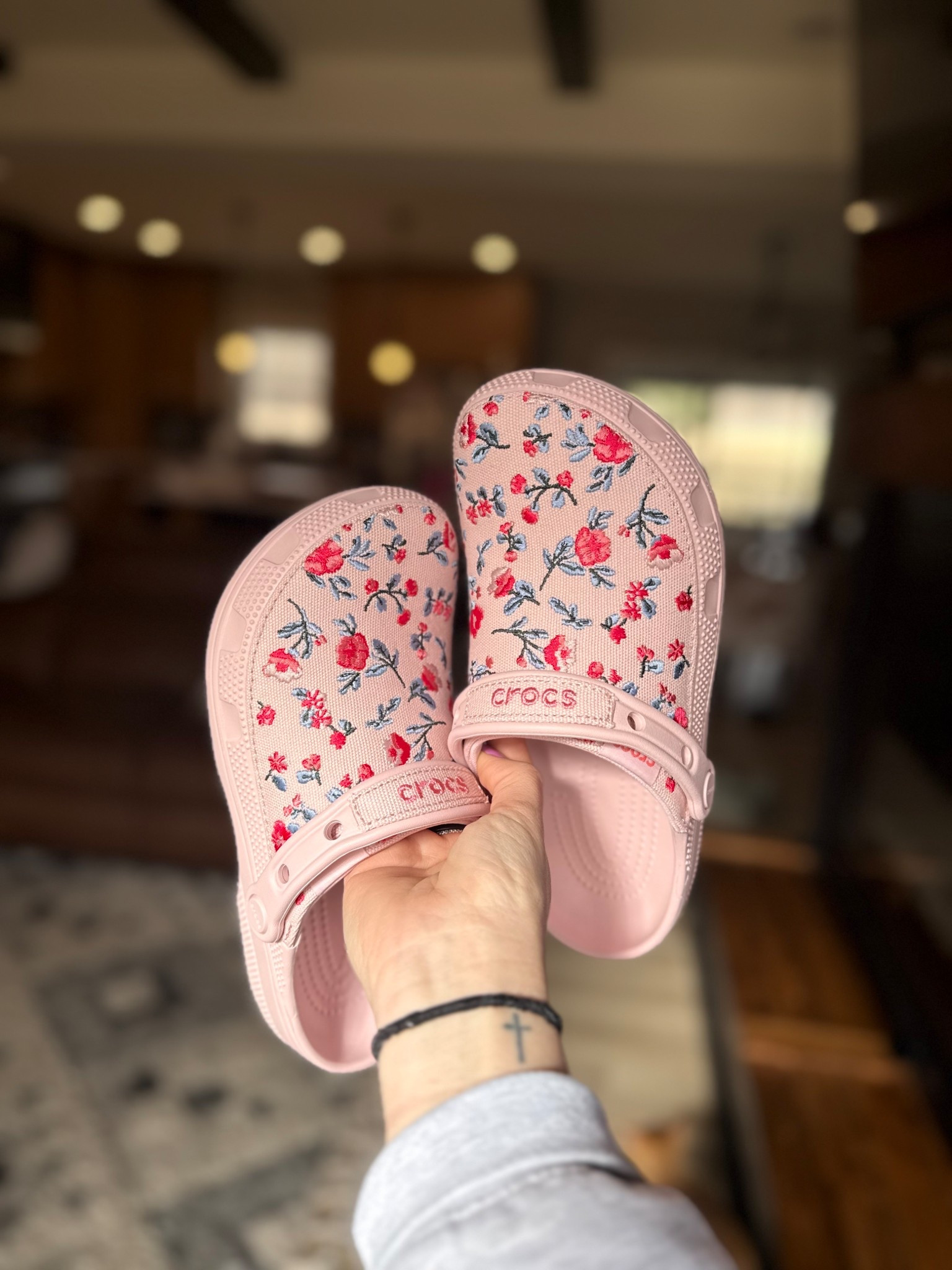 Sharing again, because I love them. Wore them for my 9 hour shift and my feet felt amazing ALL day. I have gotten so many compliments and yes it isn’t printed on, it is embroidered 🤪🤪🤪  available in different colors as well! 

#LTKgrwm #LTKootd #LTKdayinmylife