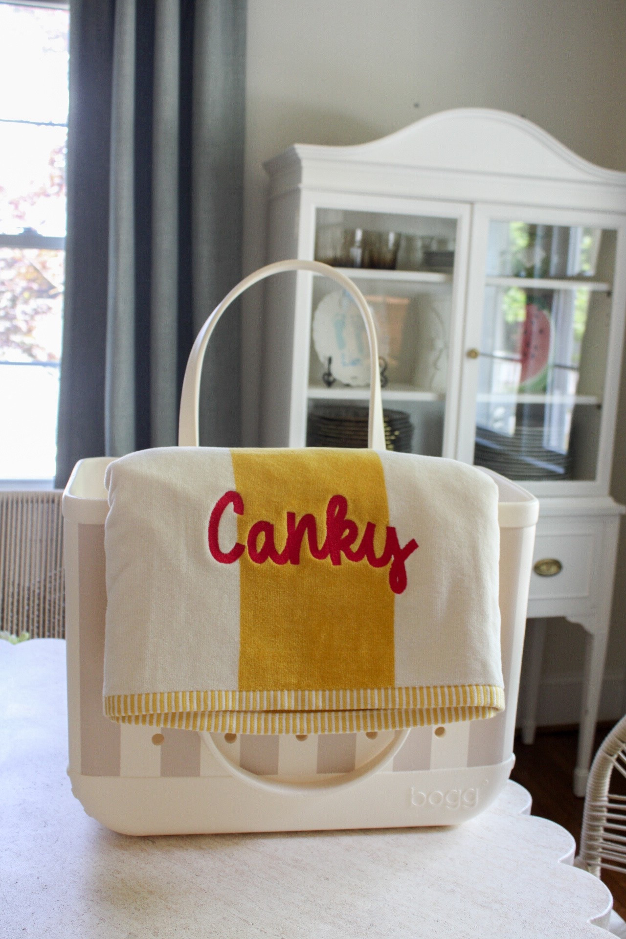 Mother’s Day gift idea! 💕 loving this bogg bag paired with this beach towel from target! I had a local friend embroider it!

#LTKMothersDay #LTKSeasonal #LTKTravel