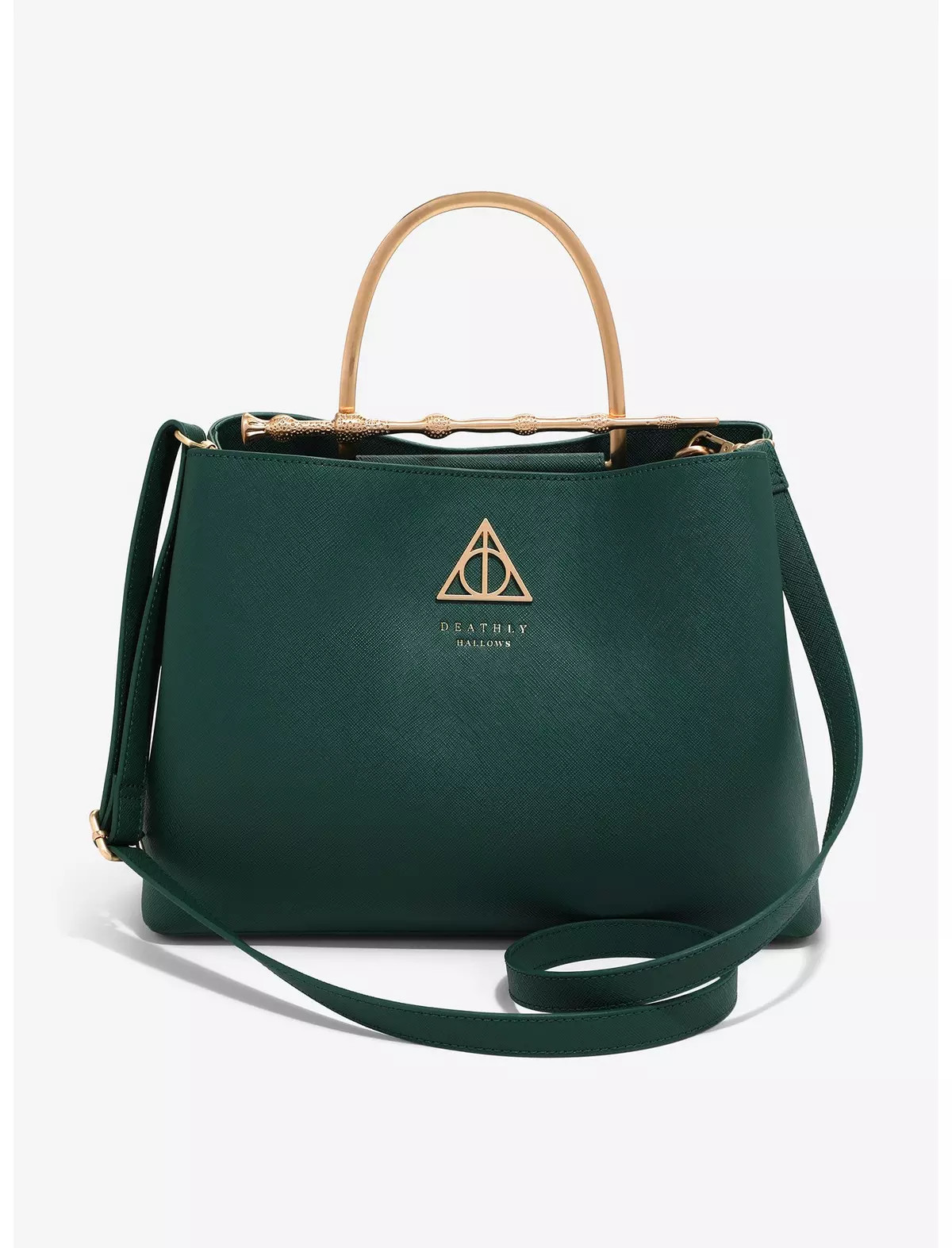 Loungefly Harry Potter Elder Wand Slytherin Handbag - BoxLunch Exclusive | BoxLunch
