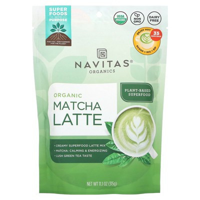 Navitas Organics Organic Matcha Latte, 11.1 oz (315 g) | Target