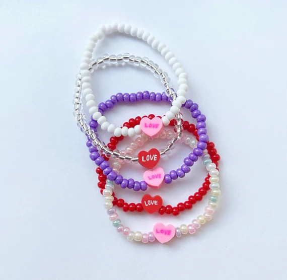 Kids Valentines Gifts for Kids Valentines Day Jewelry | Etsy | Etsy (US)