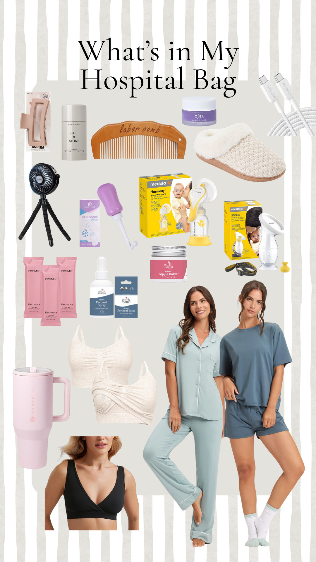 What's in my hospital bag as a third time mom!
 

 #LTKBaby #LTKBump #LTKKids