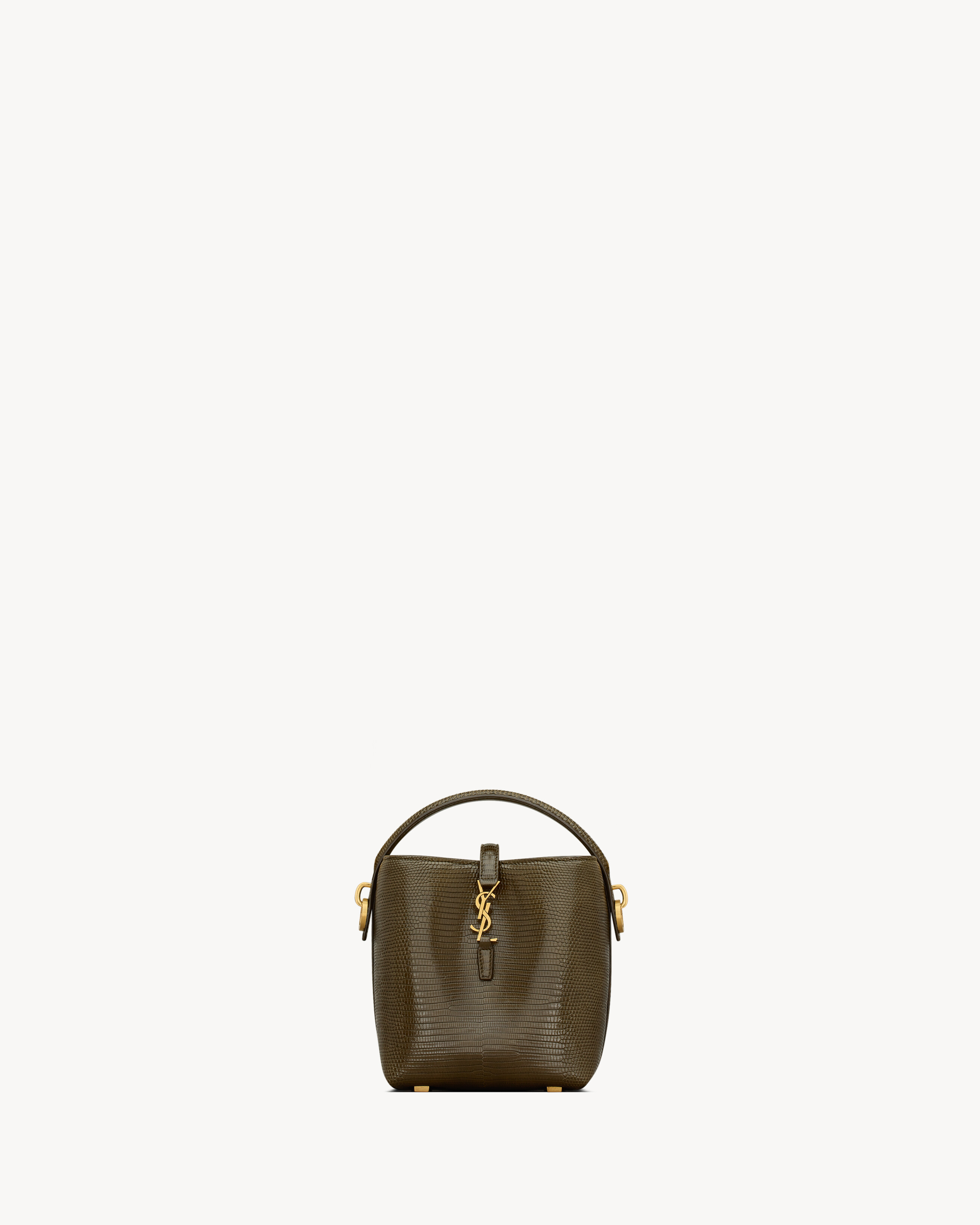 LE 37 mini in shiny lizard | Saint Laurent Inc. (Global)