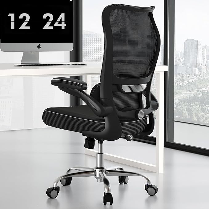 TRALT Ergonomic Office Chair - Desk Chair with Wave High Back Adjustable Lumbar Support Computer ... | Amazon (US)