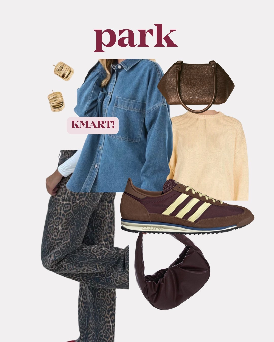Mum capsule wardrobe for winter 
This denim shirt is from Kmart! But I’ve linked similar ones 