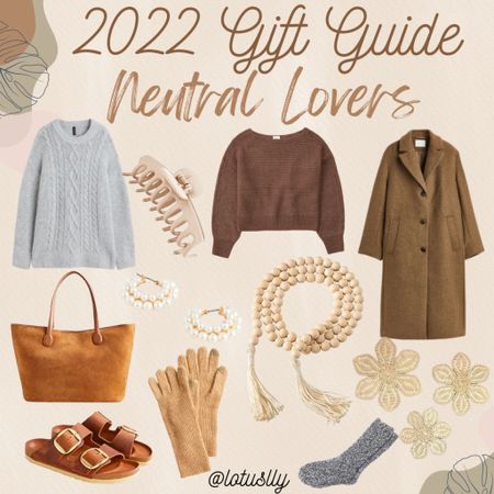 2022 Gift Guide for Neutral Lovers!

#LTKCyberweek / LTKunder50 / LTKunder100 / LTKsalealert / LTKstyletip / LTKworkwear / LTKitbag / LTKhome / LTKshoecrush / Amazon / Amazon finds / Amazon style / Amazon home decor / neutrals / neutral / neutral fashion / neutral home decor / neutral gifts / neutral gift / neutral style / neutral home / neutral decor / home decor / farmhouse home decor / modern farmhouse / modern farmhouse home decor / oversized sweater / cable knit sweater / dolman sweater / off the shoulder sweater / trench coat / jacket / pea coat / oversized coat / coat / brown coat / neutral fashion finds / hair accessories / hair claw set / hair claws / hair claw / j crew / leather bag / handbag / neutral bag / leather it bag / Birkenstocks / shoes / sandals / barefoot dreams / barefoot dreams socks / gloves / earrings / baby room decor / LTKkids / kid room decor / wall decor / wall hangings / gloves / ribbed gloves / sale / sale alert 

#LTKGiftGuide #LTKSeasonal #LTKHoliday