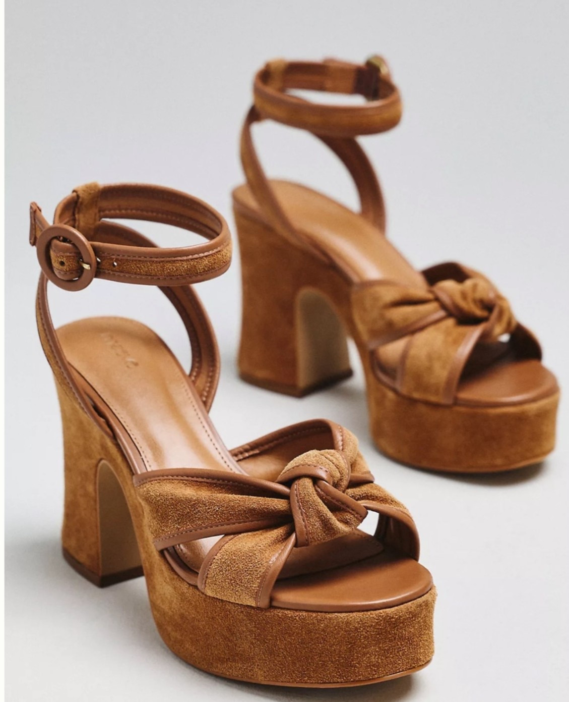 I am so in love with these knot heels