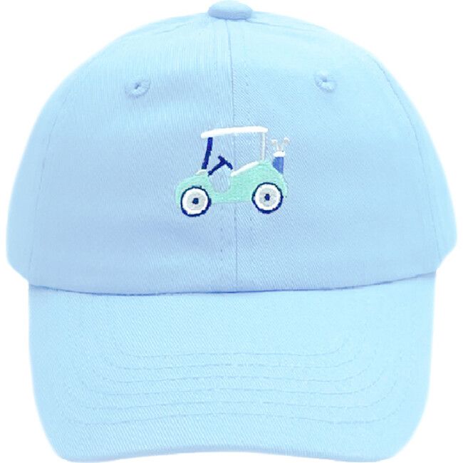 Golf Cart Baseball Hat, Birdie Blue | Maisonette