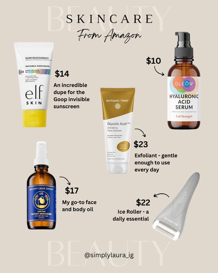 My favorite (tried and true!) skincare products from Amazon - all affordable, and all effective 🍋

#LTKbeauty #LTKfindsunder50 #LTKover40