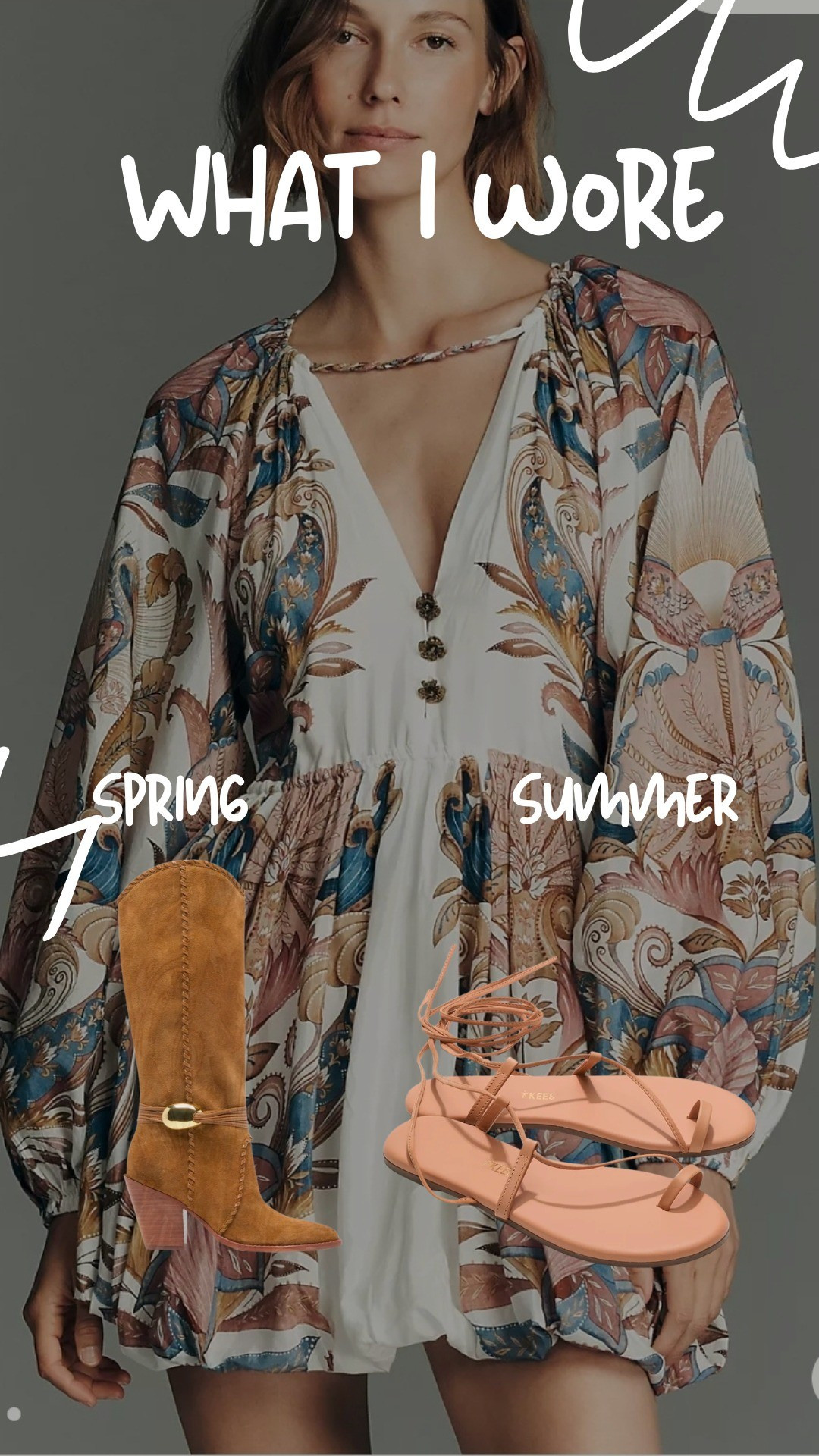 My favorite Farm Rio dress for spring and summer! I'm 5'10 and a medium fit perfect! Farm rio mini dress. Summer night out. Date night dress. Summer dress. Farm rio. Anthropologie dolce vita. Summer concert outfit. Country concert outfit. Tkees 

#LTKootd #LTKTravel #LTKTall