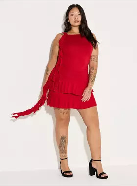 LoveSick Ruffle Mini Skirt | Torrid (US & Canada)