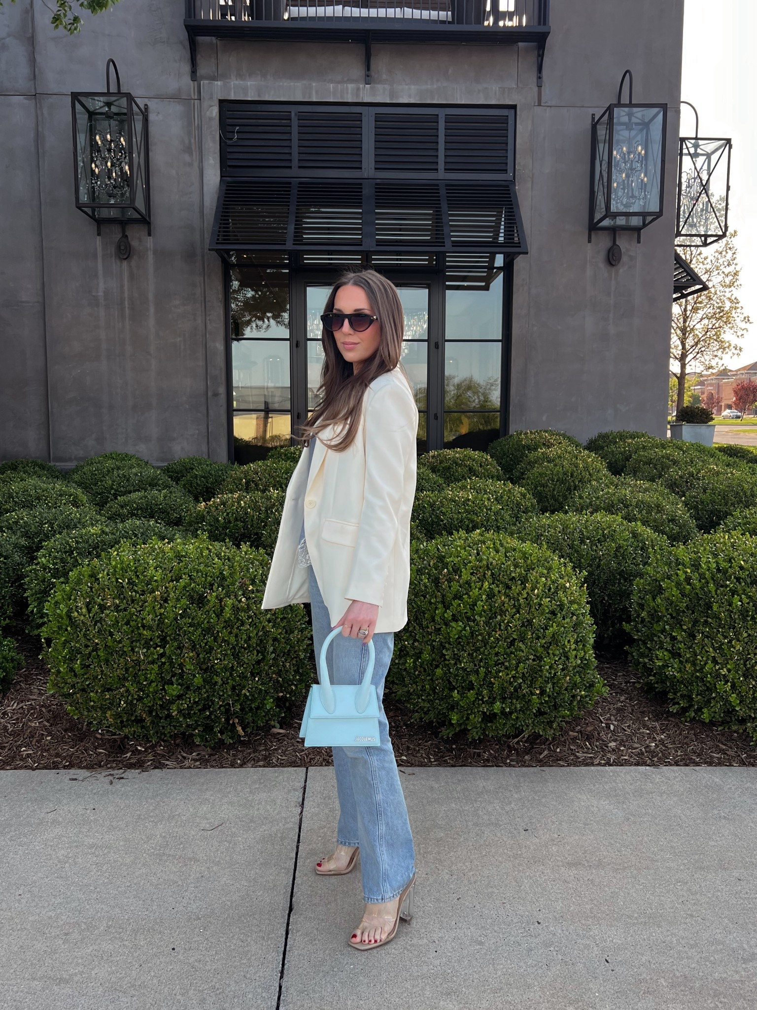 throw a cute blazer over jeans and a silk cami and you have a perfect spring outfit!

Wearing XS in blazer, cami, 24 in jeans

#LTKPetite #LTKootd #LTKgrwm