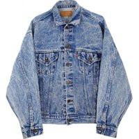 Vintage Levi's Acid Wash Oversized Denim Jacket Size Large | Etsy (US)