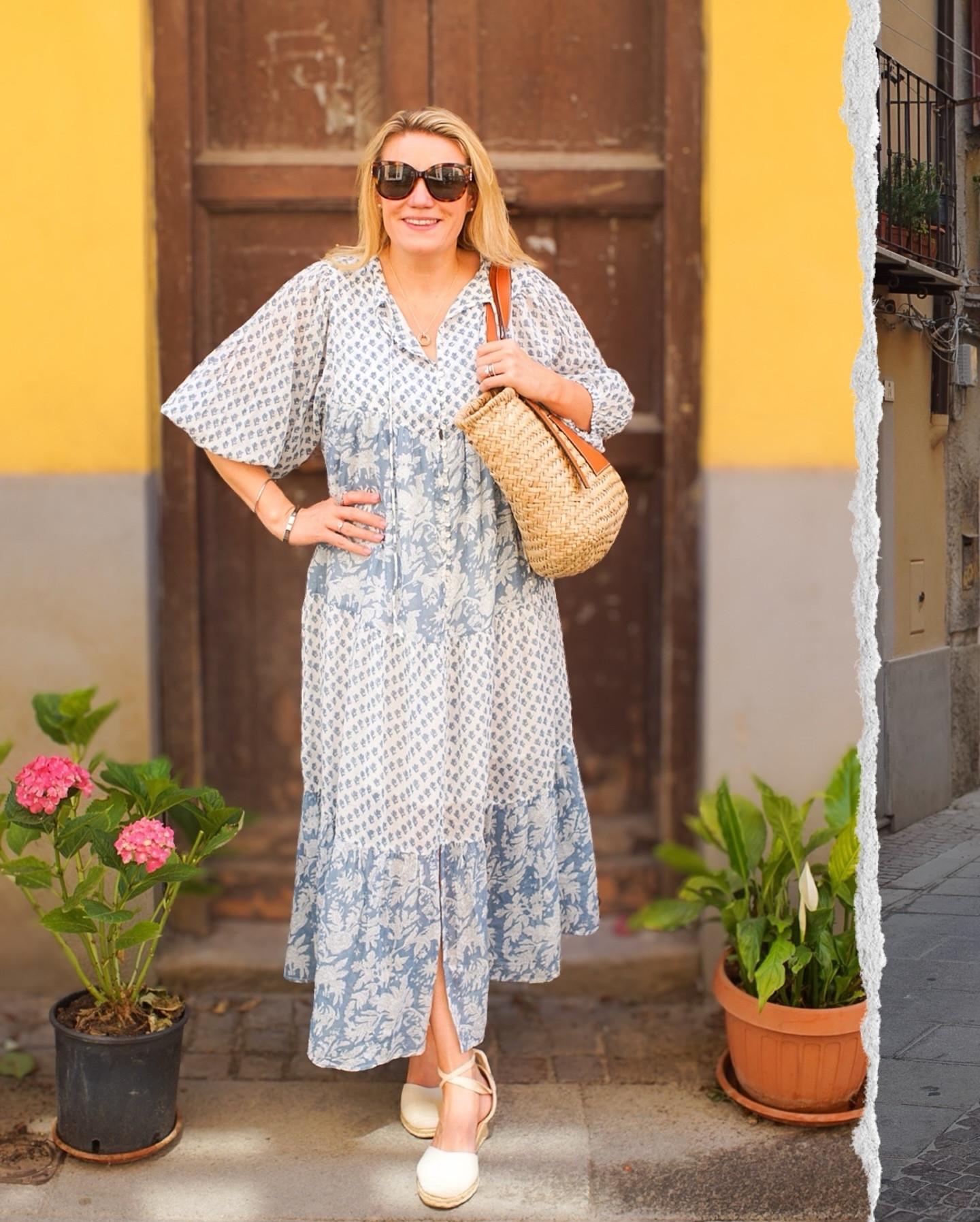 Ciao from Italy! 🇮🇹✨ Wandering cobbled streets, soaking up the sunshine, and living in the dreamy flow of my Nora Maxi Dress ~ Aquamarinefrom @daughtersofindia . 💙 This dress is everything for exploring in the summer heat—ultra-light, breathable, and effortlessly elegant. The soft cotton voile keeps me cool, while the gentle blue florals and layered silhouette make me feel like I’ve stepped out of a painting. 🌸
Daughters of India is more than a clothing brand—it’s a movement in slow, sustainable fashion. Their pieces are handmade by a small collective of artisans in Jaipur, India, using centuries-old block printing techniques. Every Nora dress begins with four hand-carved wooden blocks, used to create intricate jaal and buti motifs that are stamped onto the fabric with precision and care. The result? A wearable work of art that takes months to complete—and no two are ever exactly alike. ✨
This is what conscious fashion looks like: slow, ethical, and made with love. 💫 #DaughtersOfIndia #NoraMaxiDress #SlowFashion #MadeWithLove #ItalianSummer #HandcraftedBeauty #EthicalStyle