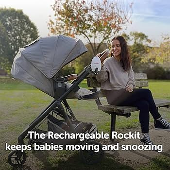 Rockit USB Rechargeable 2.0. Baby Rocker Rocks Any Stroller, Bassinet, Pushchair or Buggy. Comes ... | Amazon (US)