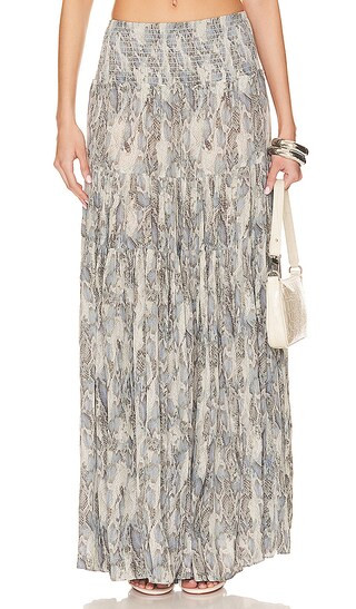 Bar Skirt in Spring Python | Revolve Clothing (Global)