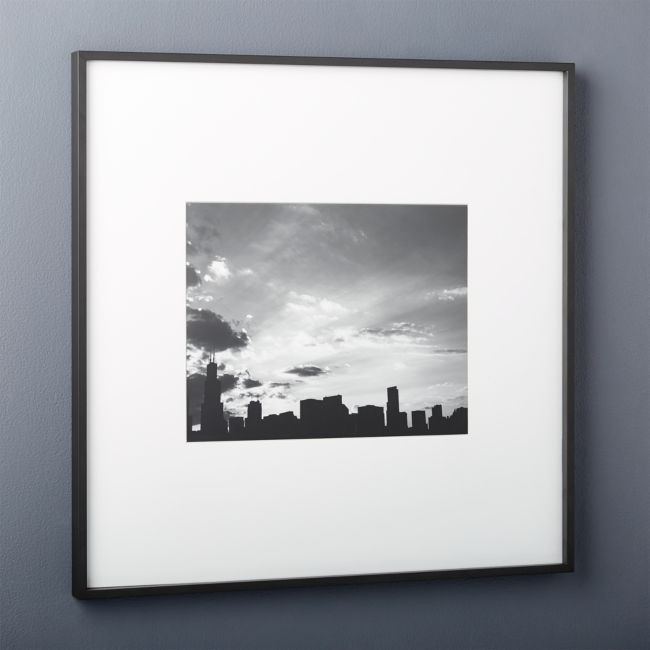 Gallery Black 11x14 Picture Frame | CB2