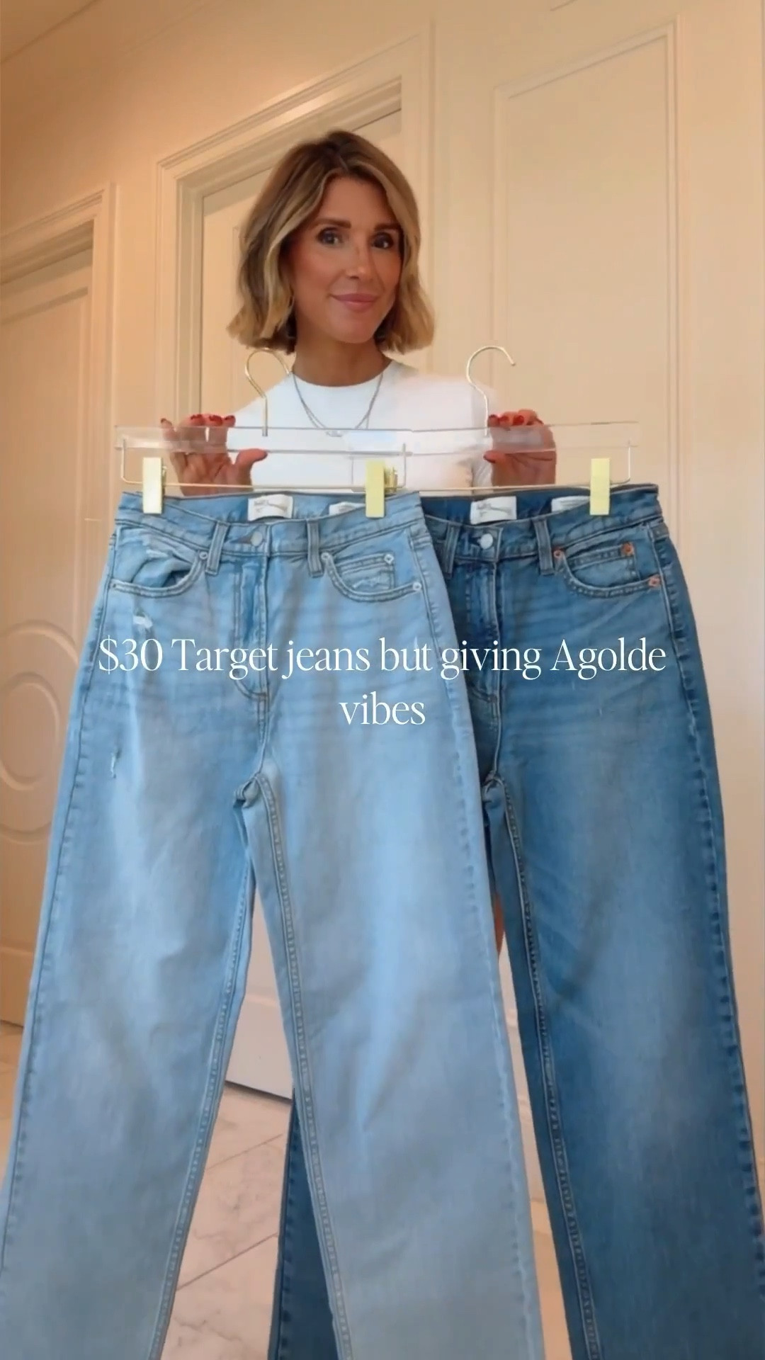 These target jeans are so good! Look just like the Agolde straight leg jeans but for $30. Fit true to size.#LTKFindsUnder50

#LTKootd #LTKgrwm #LTKgrwm #LTKootd