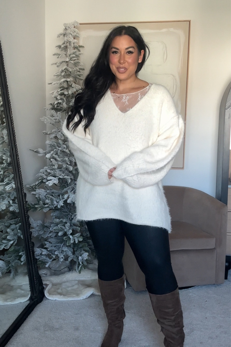 Spanx on super sale use code extra10 size xl! 
Tops size large 

#LTKMidsize #LTKSaleAlert #LTKHoliday