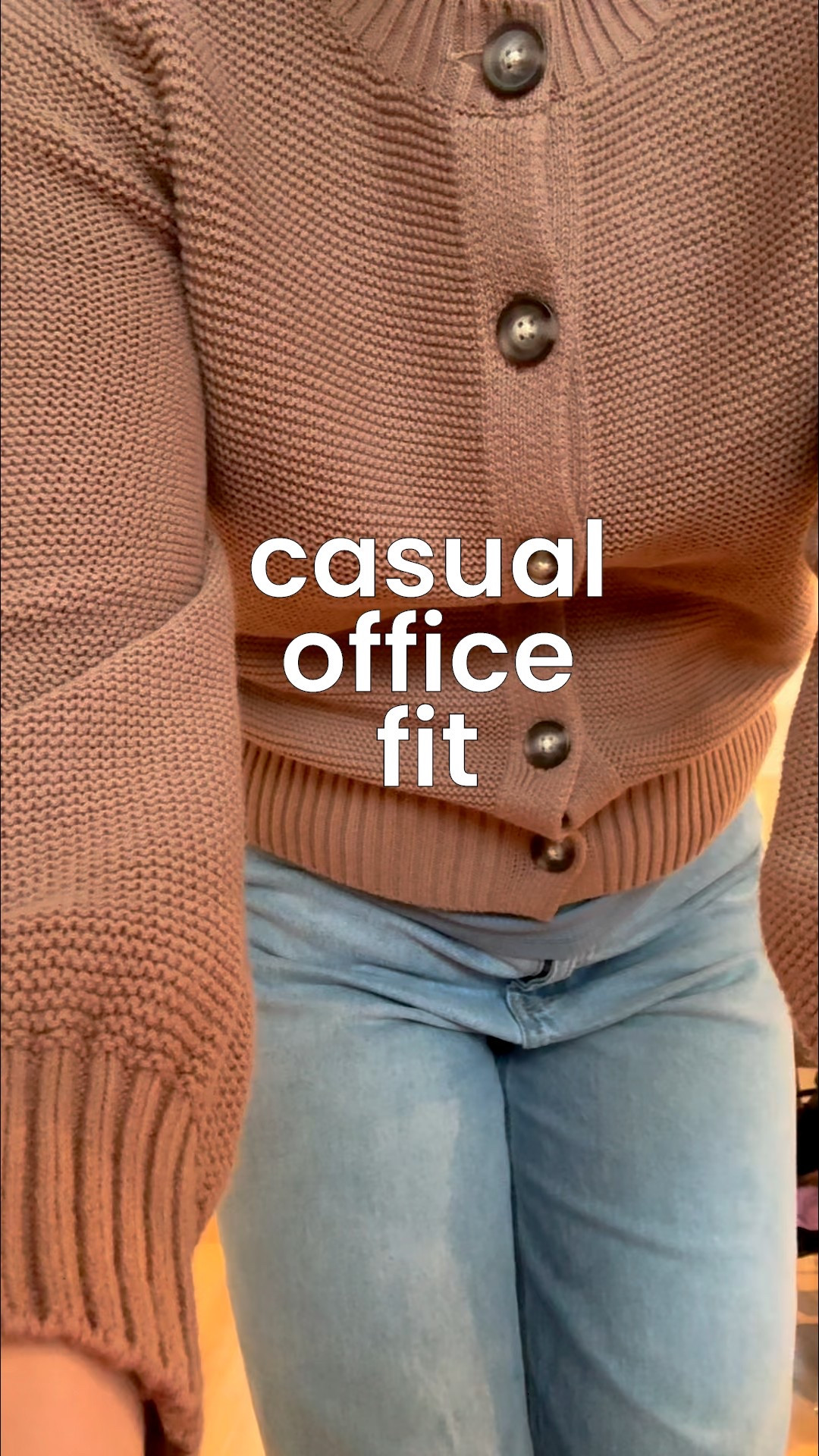 the messy background is truly toddler mom core 😂🫶🏼

this cardigan was in my cart for days bc it’s sooo cute and then I went into the store last night and they matched the online sale price for me🤩🙌🏼

runs a bit big IMO so I got a size medium and it’s perfect 🤌🏼 (I’m 5’9”, 7m PP, ~155 lbs) and I’m an 8 tall in the jeans!

#LTKWorkwear #LTKFindsUnder50 #LTKootd