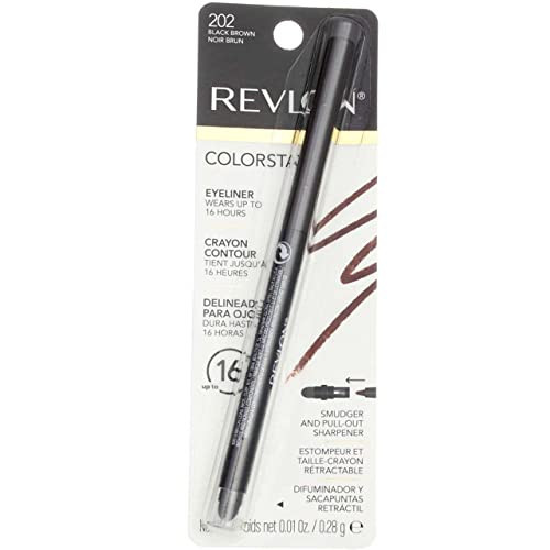 REVLON ColorStay Eyeliner Pencil, Black Brown 202, 01 oz | Amazon (US)