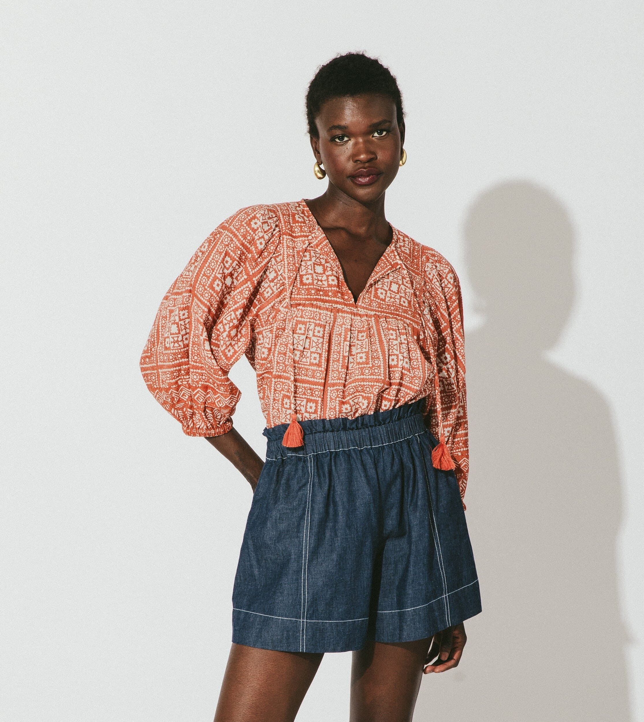 Shop Justine Blouse | Cleobella | Cleobella LLC